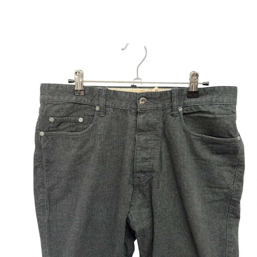 Converse x‎ John Varvatos Chuckin Slim charcoal Wash Denim Jeans Mens Size 32 - Picture 12 of 13